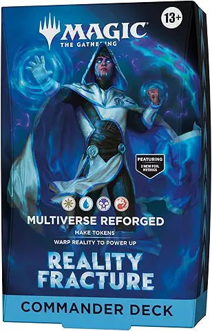 reality fracture multiverse reforged commander deck preorder